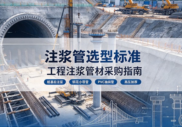 张家川注浆管选型标准